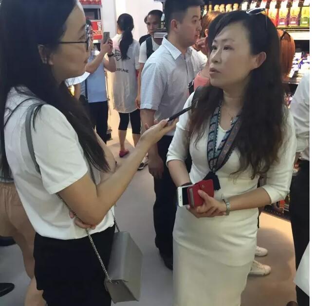 供港蔬菜代表接受《香港大公报》北京记者站采访